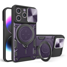 [Užsakomoji prekė] Dėklas iPhone 13 Pro Max - Techsuit CamGuard Pro - violetinis