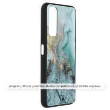 [Užsakomoji prekė] Dėklas iPhone 15 Pro Max - Techsuit Glaze Series - Mėlynas Ocean