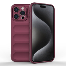 [Užsakomoji prekė] Dėklas iPhone 15 Pro Max - Techsuit Magic Shield - Bordo