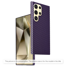 [Užsakomoji prekė] Dėklas iPhone X / XS - Techsuit Carbonite FiberShell - violetinis