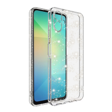 [Užsakomoji prekė] Dėklas Samsung Galaxy A06 - Techsuit SparkleSkin Series - Skaidrus