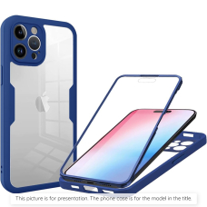 [Užsakomoji prekė] Dėklas Samsung Galaxy A22 5G + Cover - Techsuit ColorVerse 360 Series - mėlynas