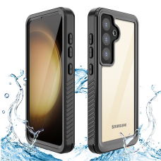 [Užsakomoji prekė] Dėklas Samsung Galaxy S24 Plus - ShellBox Waterproof IP68 Case - Juodas