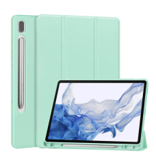 [Užsakomoji prekė] Dėklas Samsung Galaxy Tab S9 Plus - Techsuit Flex Trifold - Matcha Green