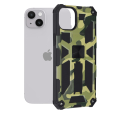 [Užsakomoji prekė] Dėklas skirtas iPhone 14 Plus - Techsuit Blazor Series - Camo Žalias