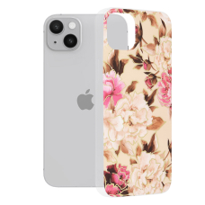 [Užsakomoji prekė] Dėklas skirtas iPhone 14 Plus - Techsuit Marble Series - Mary Berry Nude