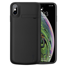 [Užsakomoji prekė] Dėklas skirtas iPhone XS Max cu Baterie de 6000mAh - Techsuit Power Pro - Juodas