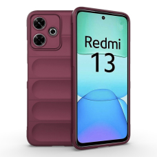 [Užsakomoji prekė] Dėklas Xiaomi Redmi 13 / Poco M6 4G - Techsuit Magic Shield - bordo