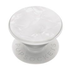 [Užsakomoji prekė] Laikiklis - Popsockets PopGrip - Acetate Pearl Baltas