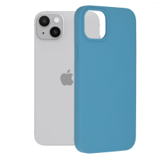 [Užsakomoji prekė] Telefono dėklas iPhone 14 Plus - Techsuit Soft Edge Silicone - Denim Mėlynas