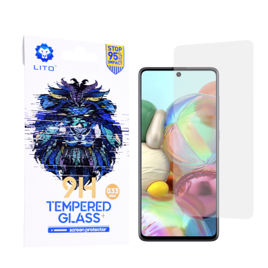 [Užsakomoji prekė] Apsauginis stikas Samsung Galaxy A71 4G / A71 5G / M51 / Note 10 Lite - Lito 2.5D Classic Glass - Skaidrus YTX611