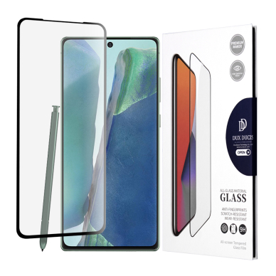 [Užsakomoji prekė] Apsauginis stikasamsung Galaxy Note 20 4G / Note 20 5G - Dux Ducis Tempered Glass - Juodas