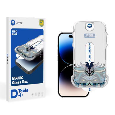 [Užsakomoji prekė] Apsauginis stikliukas iPhone 11 Pro - Lito Magic Glass Box D+ Tools - Skaidrus