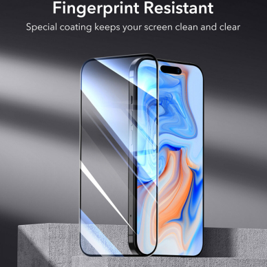 [Užsakomoji prekė] Apsauginis stikliukas iPhone 15 Plus - ESR Screen Shield - Skaidrus 5