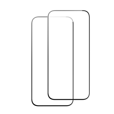 [Užsakomoji prekė] Apsauginis stikliukas iPhone 15 Plus (set 2) - ESR TempeRed Glass - Juodas 2