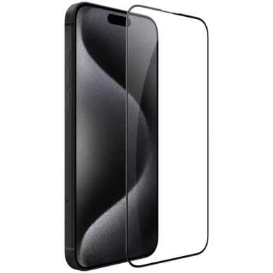 [Užsakomoji prekė] Apsauginis stikliukas iPhone 15 Pro Max - Nillkin CP+PRO - Juodas 1