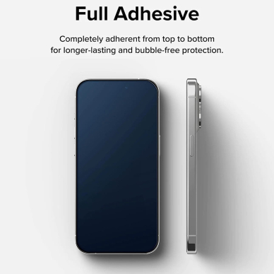 [Užsakomoji prekė] Apsauginis stikliukas iPhone 15 Pro Max - Ringke Cover Display Tempered Glass - Juodas 2