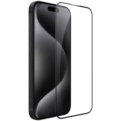 [Užsakomoji prekė] Apsauginis stikliukas iPhone 15 Pro - Nillkin CP+PRO - Juodas 1