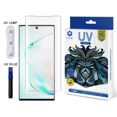 [Užsakomoji prekė] Apsauginis stikliukas Samsung Galaxy S24 Plus - Lito 3D UV Glass - Permatomas