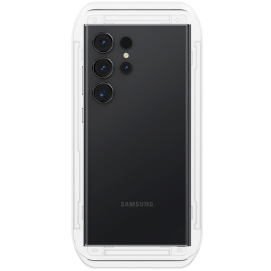 [Užsakomoji prekė] Apsauginis stikliukas Samsung Galaxy S24 Ultra (set 2) - Spigen Glas.TR EZ FIT - Permatomas 5