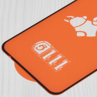 [Užsakomoji prekė] Apsauginis stikliukas Xiaomi Redmi 12 4G / 12 5G - Techsuit 111D Full Cover / Full Glue Glass - Juodas 2