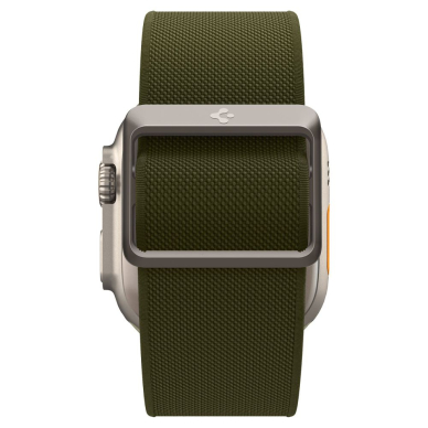 [Užsakomoji prekė] Apyrankė Apple Watch 1 / 2 / 3 / 4 / 5 / 6 / 7 / 8 / 9 / SE / SE 2 / Ultra (42 mm / 44 mm / 45 mm / 49 mm) - Spigen Fit Lite Ultra - Khaki 4