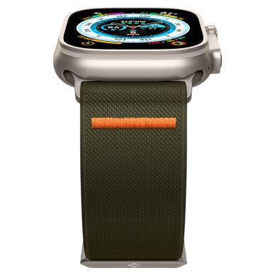 [Užsakomoji prekė] Apyrankė Apple Watch 1 / 2 / 3 / 4 / 5 / 6 / 7 / 8 / 9 / SE / SE 2 / Ultra (42 mm / 44 mm / 45 mm / 49 mm) - Spigen Fit Lite Ultra - Khaki 6