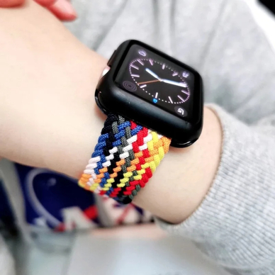 [Užsakomoji prekė] Apyrankė Apple Watch 1/2/3/4/5/6/7/8/9/SE/SE 2 (38/40/41mm) - Techsuit Watchband (W032) - Atlantic Mėlyna 2