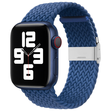 [Užsakomoji prekė] Apyrankė Apple Watch 1/2/3/4/5/6/7/8/9/SE/SE 2 (38/40/41mm) - Techsuit Watchband (W032) - Atlantic Mėlyna