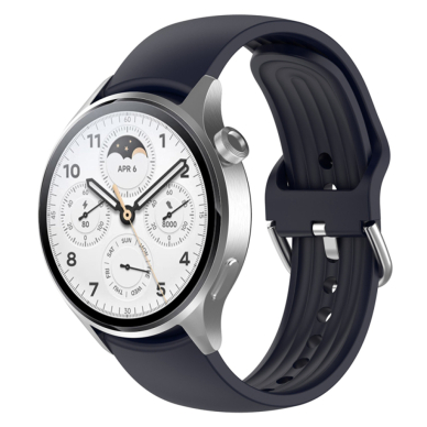 [Užsakomoji prekė] Apyrankė Huawei Watch GT 2 46mm / GT 3 46mm, Xiaomi Watch S1 Pro / Active - Techsuit Watchband (W003) - Ink Mėlyna 2