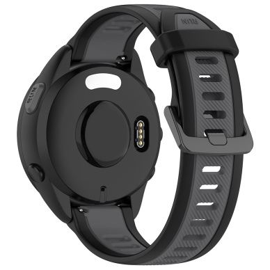 [Užsakomoji prekė] Apyrankė Huawei Watch GT 4 (41mm)/W1/Honor Watch S1/Garmin Venu 2S/Vivoactive 4S - Techsuit Watchband (W053) - Pilkas 2