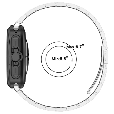 [Užsakomoji prekė] Apyrankė Samsung Galaxy Watch Ultra 47mm - Techsuit Watchband 35mm (W010) - auksinis 4