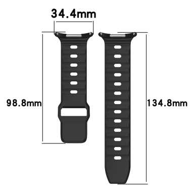 [Užsakomoji prekė] Apyrankė Samsung Galaxy Watch Ultra 47mm - Techsuit Watchband (W055) - Light Green 4