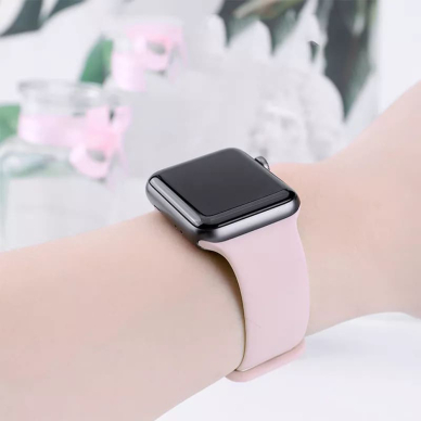 [Užsakomoji prekė] Apyrankė skirta Apple Watch 1 / 2 / 3 / 4 / 5 / 6 / 7 / 8 / 9 / SE / Ultra (42 / 44 / 45 / 49 mm) - Techsuit Watchband (W031) - Violetinis 2