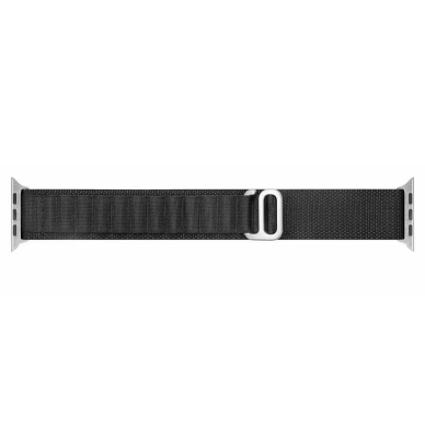 [Užsakomoji prekė] Apyrankė skirta Apple Watch 1 / 2 / 3 / 4 / 5 / 6 / 7 / 8 / 9 / SE / Ultra (42 / 44 / 45 / 49 mm) - Techsuit Watchband (W037) - Juodas 1