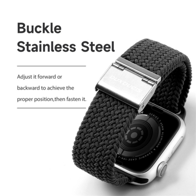 [Užsakomoji prekė] Apyrankė skirta Apple Watch 1 / 2 / 3 / 4 / 5 / 6 / 7 / 8 / SE / 9 (38 / 40 / 41 mm) - Dux Ducis Mixture II Version - PaleStripes 4