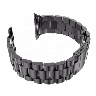 [Užsakomoji prekė] Apyrankė skirta Apple Watch 1 / 2 / 3 / 4 / 5 / 6 / 7 / SE / 8 / 9 (38 / 40  / 41mm) - Techsuit Watchband (W036) - Juodas 5