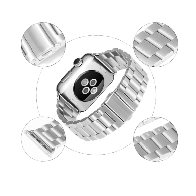 [Užsakomoji prekė] Apyrankė skirta Apple Watch 1 / 2 / 3 / 4 / 5 / 6 / 7 / SE / 8 / 9 (38 / 40  / 41mm) - Techsuit Watchband (W036) - Rožinis 4