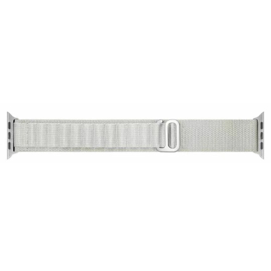 [Užsakomoji prekė] Apyrankė skirta Apple Watch 1 / 2 / 3 / 4 / 5 / 6 / 7 / SE / 8 / 9 (38 / 40  / 41mm) - Techsuit Watchband (W037) - Star Baltas 1