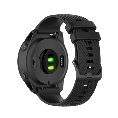 [Užsakomoji prekė] Apyrankė skirta Samsung Galaxy Watch 4/5/6, Galaxy Watch Active (40 / 44 mm), Huawei Watch GT / GT 2 / GT 3 (42 mm) - Techsuit Watchband 20mm (W006) - Juodas 3