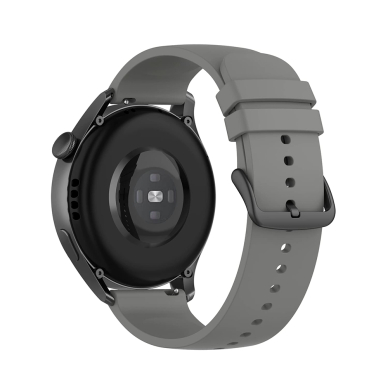 [Užsakomoji prekė] Apyrankė skirta Samsung Galaxy Watch 4/5/6, Galaxy Watch Active (40 / 44 mm), Huawei Watch GT / GT 2 / GT 3 (42 mm) - Techsuit Watchband 20mm (W001) - Pilkas 1