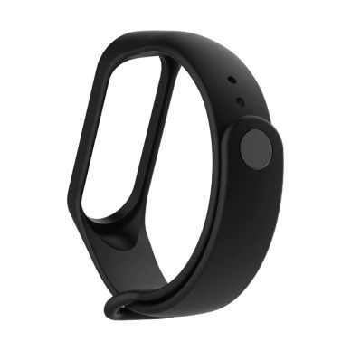 [Užsakomoji prekė] Apyrankė skirta Xiaomi Mi Band 5 / 5 NFC / 6 / 6 NFC / Amazfit Band 5 - Techsuit Watchband (W013) - Juodas XZZ311 2