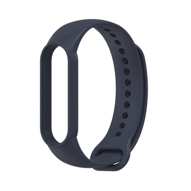 [Užsakomoji prekė] Apyrankė skirta Xiaomi Mi Band 5 / 5 NFC / 6 / 6 NFC / Amazfit Band 5 - Techsuit Watchband (W013) - Tamsiai Mėlynas 1