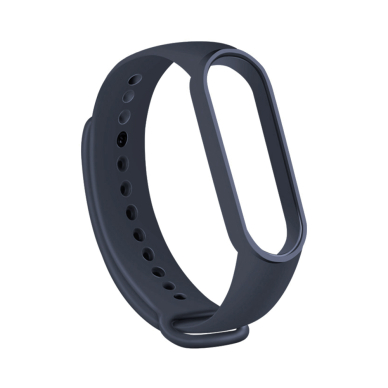 [Užsakomoji prekė] Apyrankė skirta Xiaomi Mi Band 5 / 5 NFC / 6 / 6 NFC / Amazfit Band 5 - Techsuit Watchband (W013) - Tamsiai Mėlynas 3