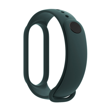 [Užsakomoji prekė] Apyrankė skirta Xiaomi Mi Band 5 / 5 NFC / 6 / 6 NFC / Amazfit Band 5 - Techsuit Watchband (W013) - Tamsiai Žalias 2