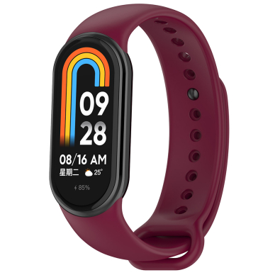 [Užsakomoji prekė] Apyrankė Xiaomi Mi Band 8 / 8 NFC - Techsuit Watchband (W014) - Bordo spalvos