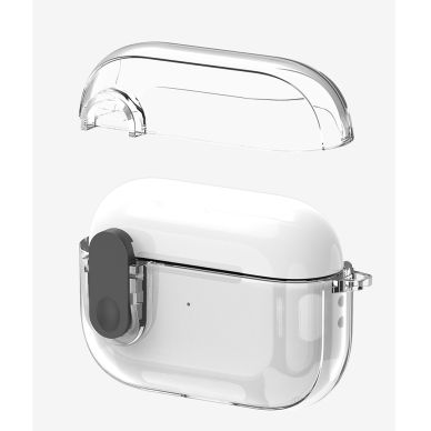 [Užsakomoji prekė] Dėklas Apple AirPods 4 - Dux Ducis PECL Series - Mėlynas 3