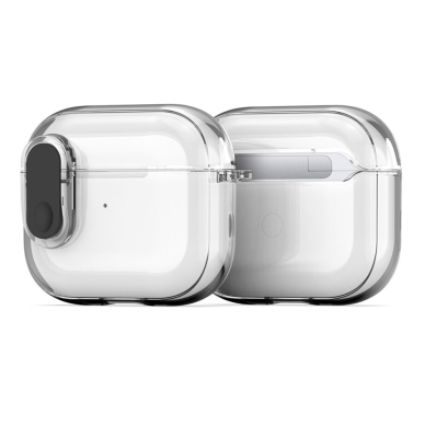 [Užsakomoji prekė] Dėklas Apple AirPods 4 - Dux Ducis PECL Series - Mėlynas