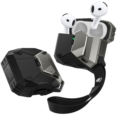 [Užsakomoji prekė] Dėklas Apple AirPods 4 - I-Blason Matrix - Juodas 1