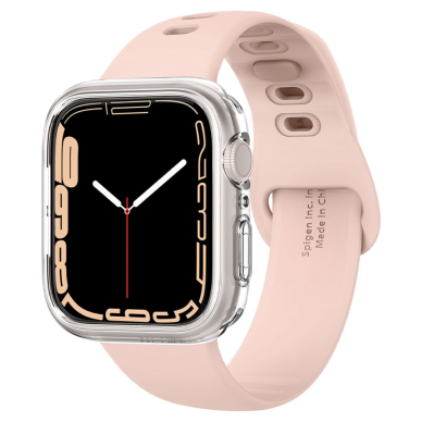 [Užsakomoji prekė] Dėklas Apple Watch 4 / 5 / 6 / 7 / SE / 8 (40mm / 41mm) - Spigen Liquid Crystal (ACS04195) - Crystal Permatomas 4